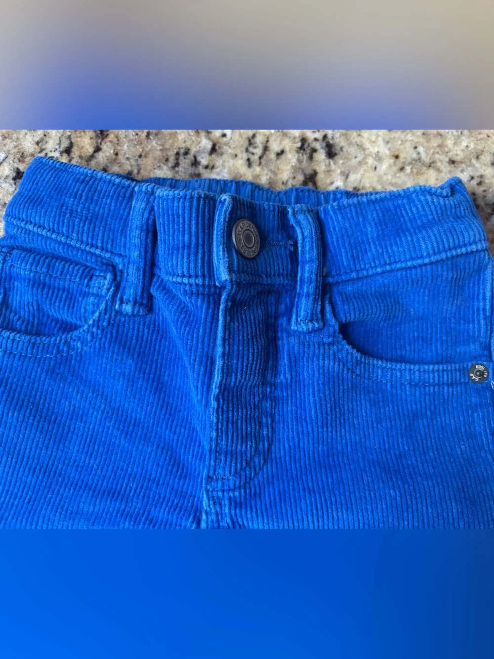 NWOT GAP Boys Corduroy Pants - Royal Blue- Size 2T